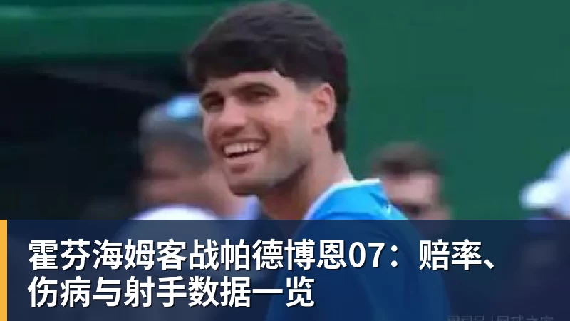 好博体育霍芬海姆客战帕德博恩07：赔率、伤病与射手数据一览